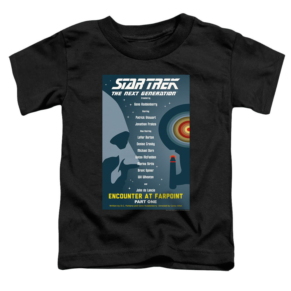 Star Trek The Next Generation Tng Season 1 Episode 1 - Toddler T-Shirt Toddler T-Shirt Star Trek
