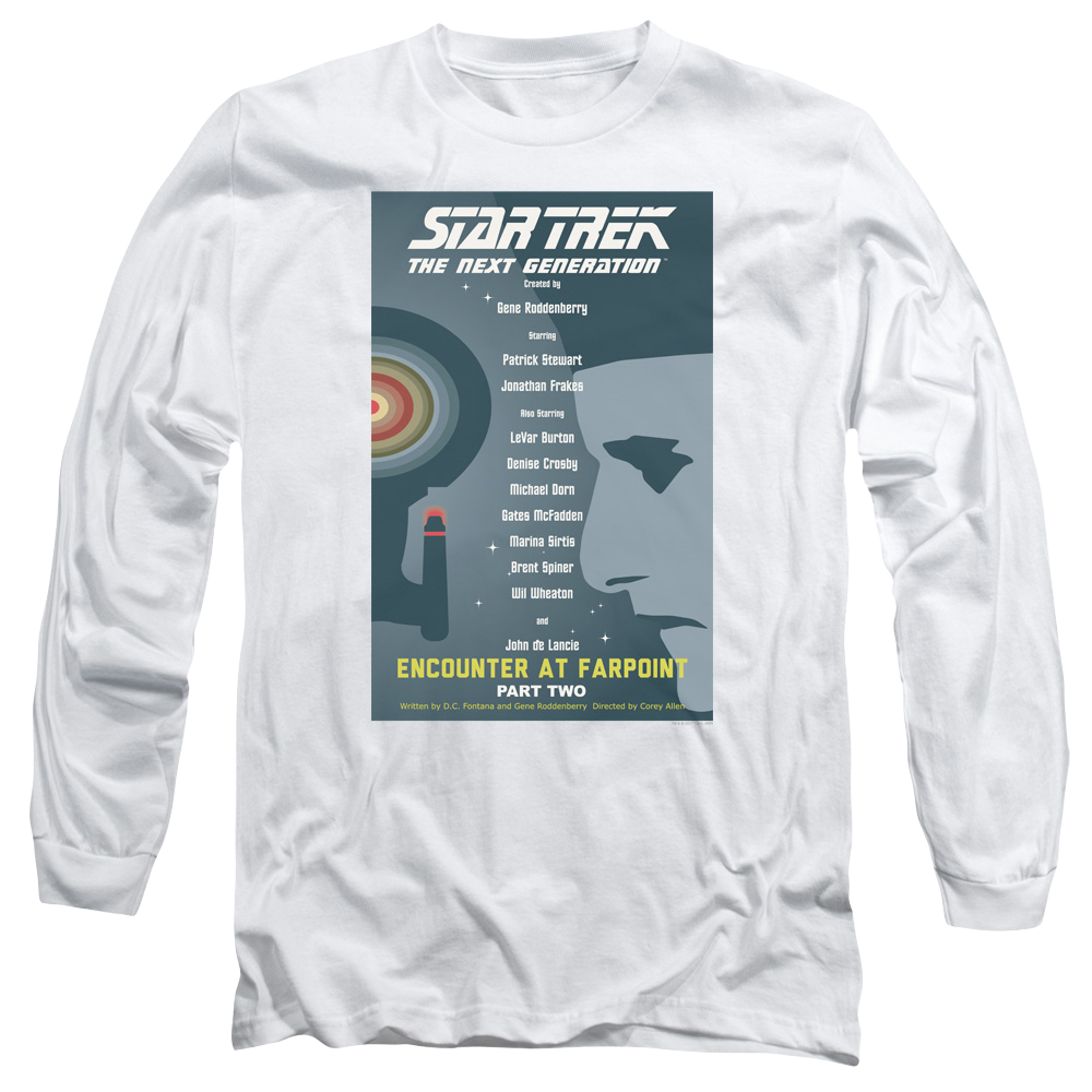 Star Trek The Next Generation Tng S1 Ep2 - Men's Long Sleeve T-Shirt Men's Long Sleeve T-Shirt Star Trek