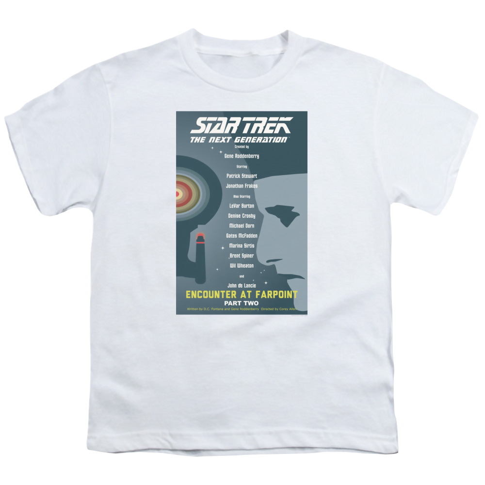 Star Trek The Next Generation Tng Season 1 Episode 2 - Youth T-Shirt Youth T-Shirt (Ages 8-12) Star Trek