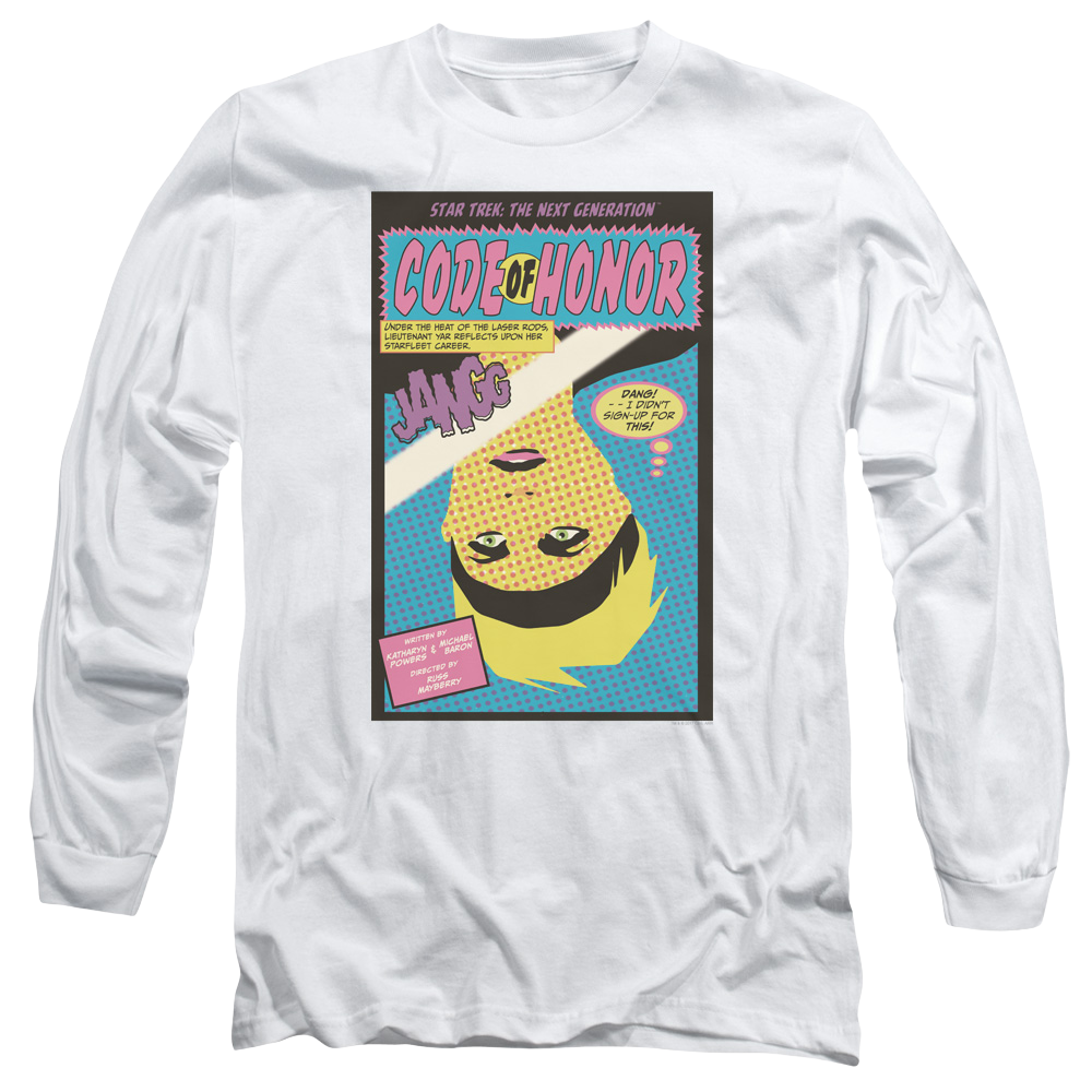 Star Trek The Next Generation Tng S1 Ep4 - Men's Long Sleeve T-Shirt Men's Long Sleeve T-Shirt Star Trek