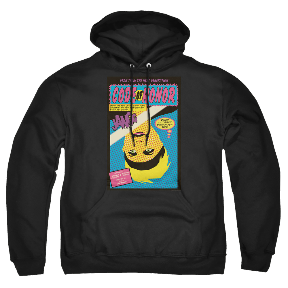Star Trek The Next Generation Tng Season 1 Episode 4 - Pullover Hoodie Pullover Hoodie Star Trek