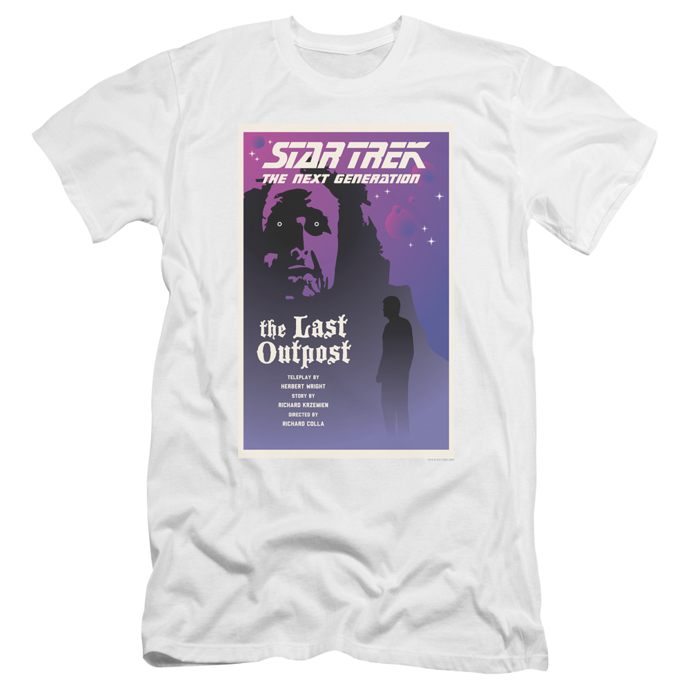 Star Trek The Next Generation Tng Season 1 Episode 5 - Men's Premium Slim Fit T-Shirt Men's Premium Slim Fit T-Shirt Star Trek