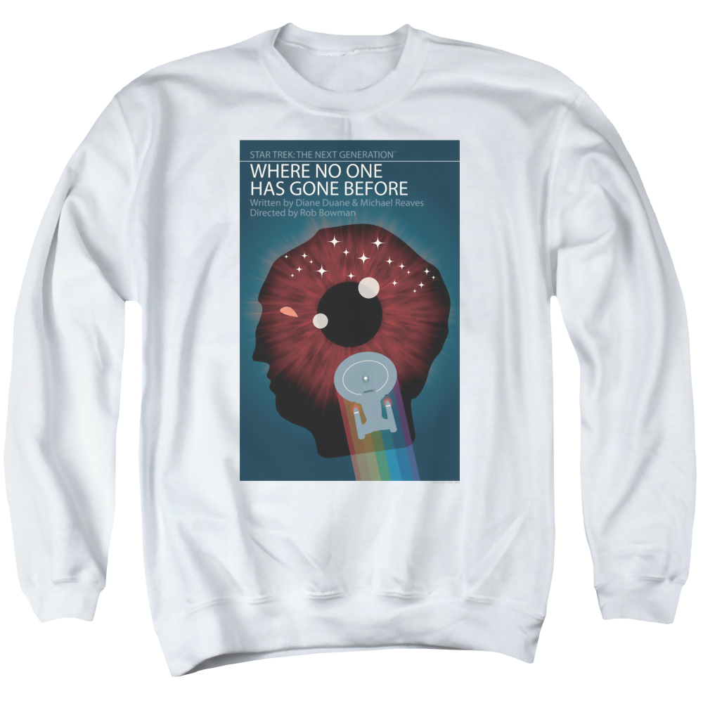 Star Trek The Next Generation Tng S1 Ep6 - Men's Crewneck Sweatshirt Men's Crewneck Sweatshirt Star Trek
