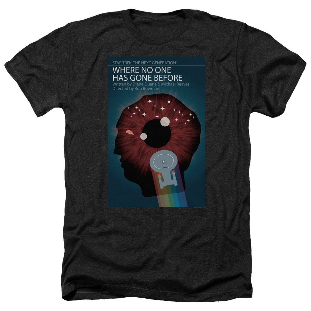Star Trek The Next Generation Tng Season 1 Episode 6 - Men's Heather T-Shirt Men's Heather T-Shirt Star Trek