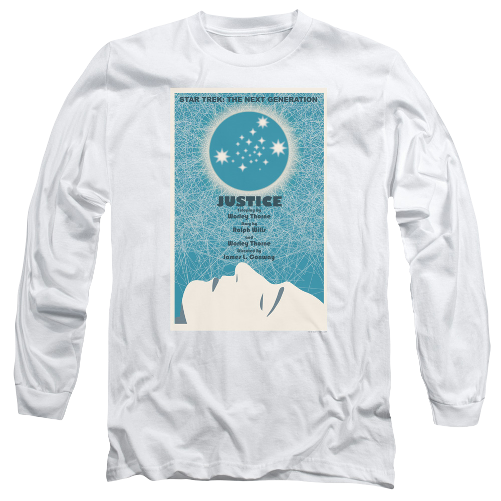 Star Trek The Next Generation Season 1 Episode 8 - Men's Long Sleeve Men's Long Sleeve T-Shirt Star Trek