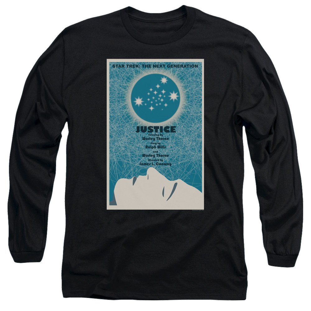 Star Trek The Next Generation Tng S1 Ep8 - Men's Long Sleeve T-Shirt Men's Long Sleeve T-Shirt Star Trek