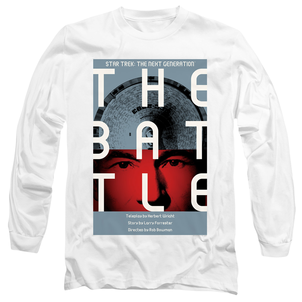 Star Trek The Next Generation Season 1 Episode 9 - Men's Long Sleeve Men's Long Sleeve T-Shirt Star Trek
