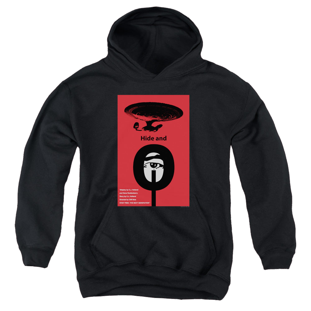 Star Trek The Next Generation Tng Season 1 Episode 10 - Youth Hoodie Youth Hoodie (Ages 8-12) Star Trek