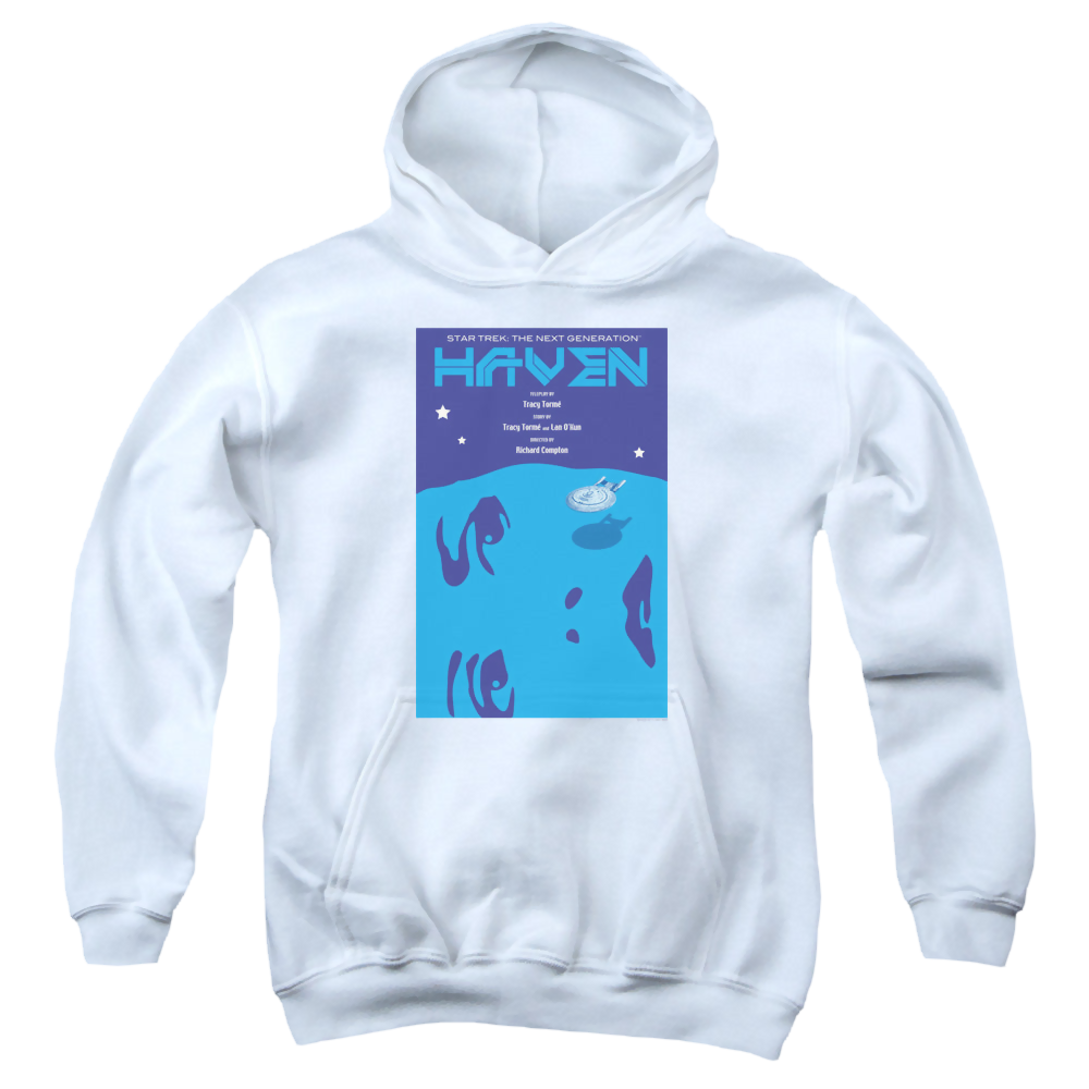 Star Trek The Next Generation Tng Season 1 Episode 11 - Youth Hoodie Youth Hoodie (Ages 8-12) Star Trek
