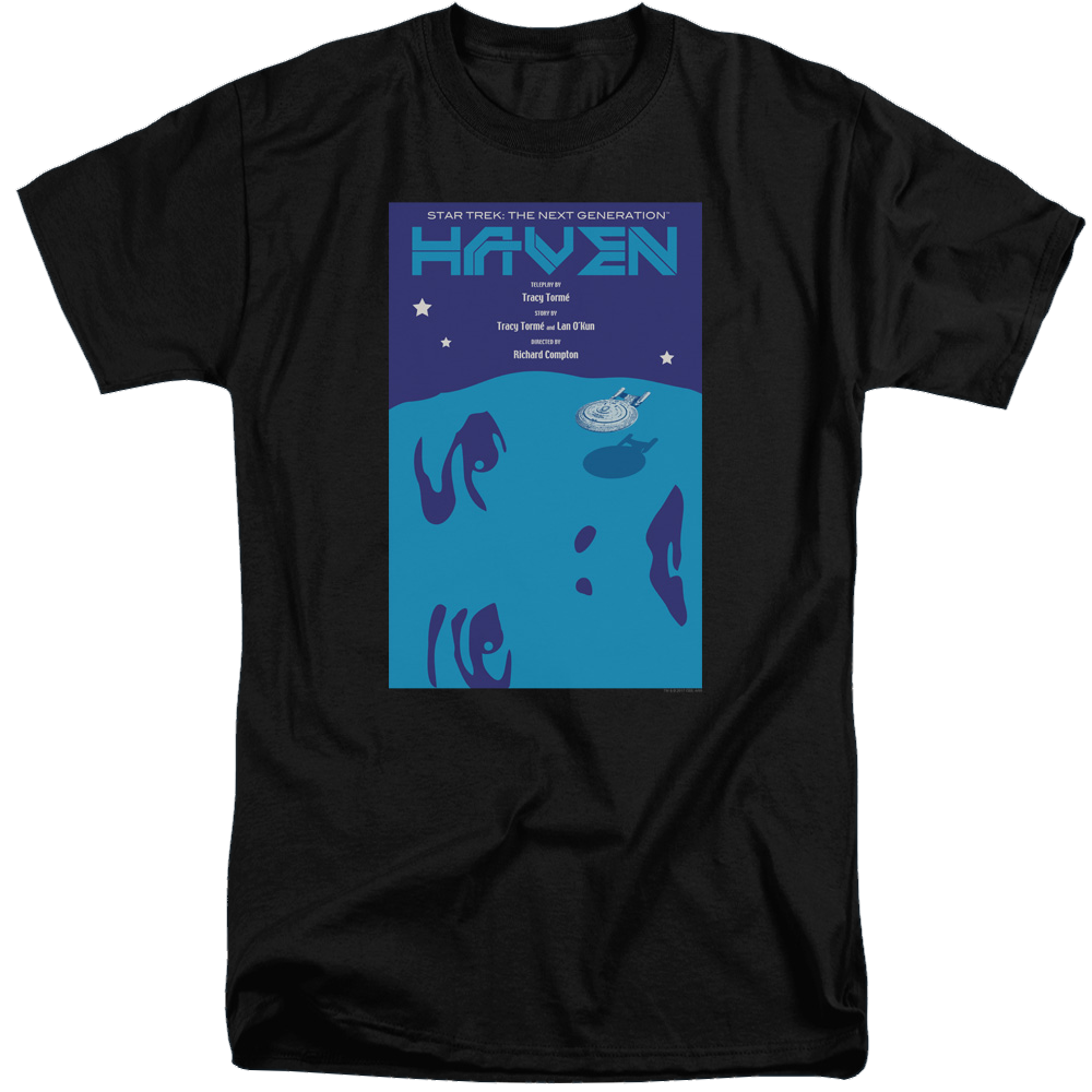 Star Trek The Next Generation Tng Season 1 Episode 11 - Men's Tall Fit T-Shirt Men's Tall Fit T-Shirt Star Trek