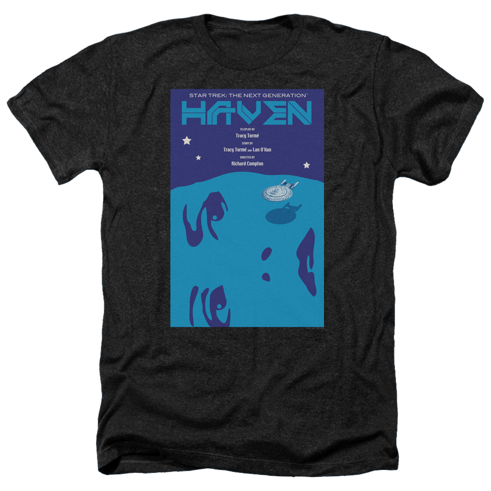 Star Trek The Next Generation Tng Season 1 Episode 11 - Men's Heather T-Shirt Men's Heather T-Shirt Star Trek