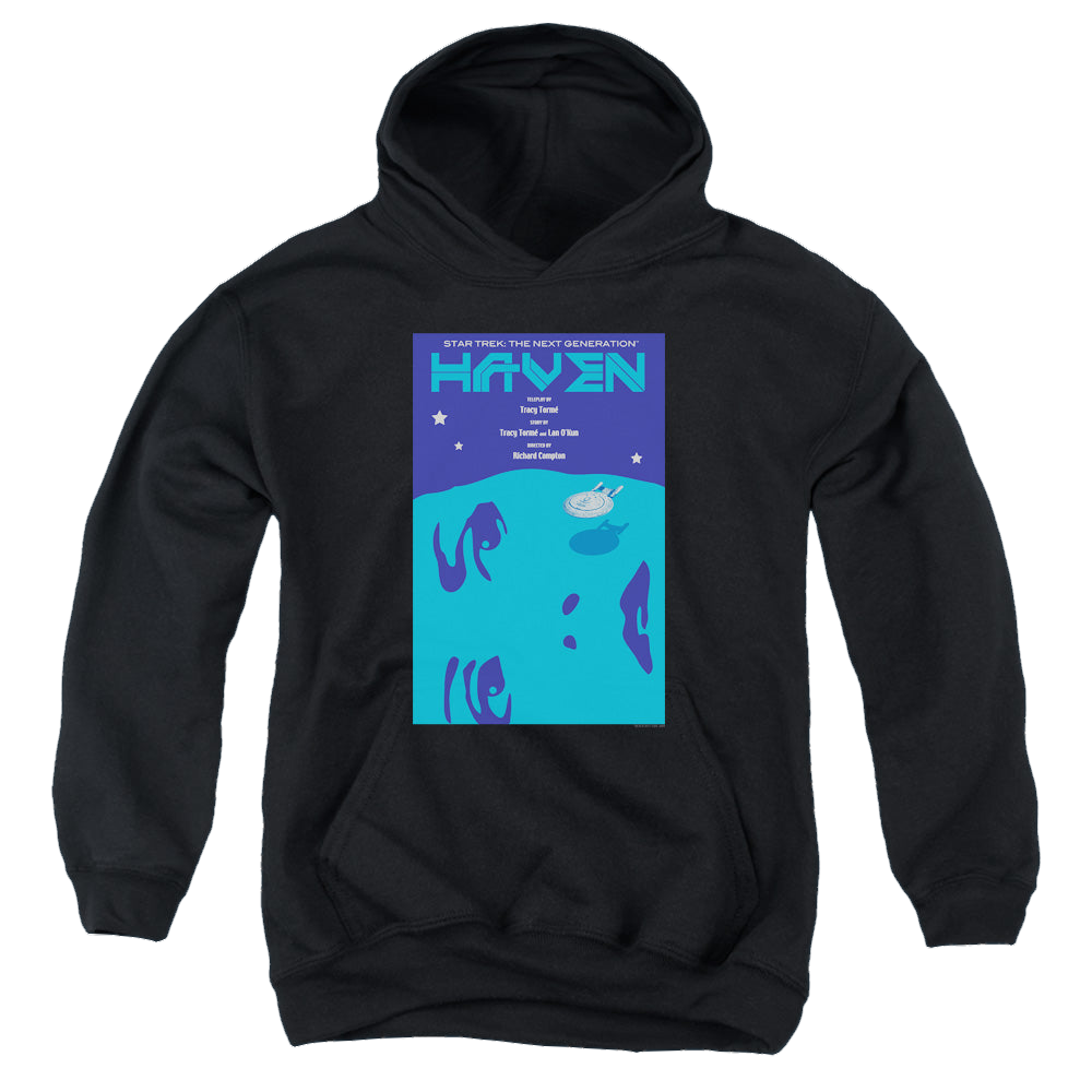 Star Trek The Next Generation Tng Season 1 Episode 11 - Youth Hoodie Youth Hoodie (Ages 8-12) Star Trek