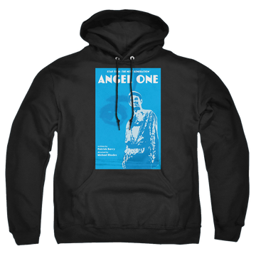 Black pullover hoodie with Star Trek The Next Generation Tng Season 1 Episode 14 graphic