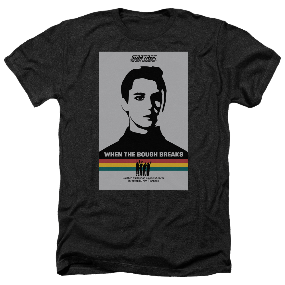 Star Trek The Next Generation Tng Season 1 Episode 17 - Men's Heather T-Shirt Men's Heather T-Shirt Star Trek