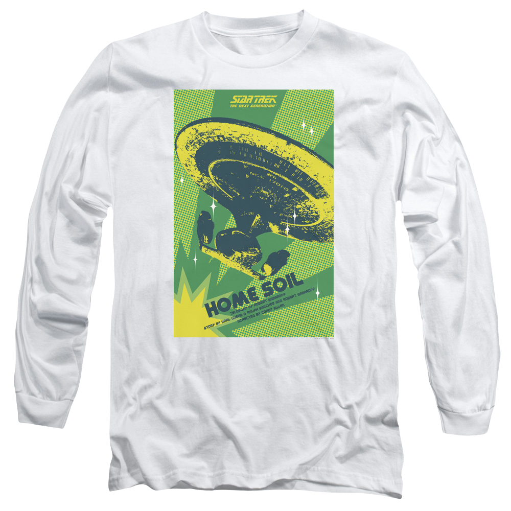 Star Trek The Next Generation Season 1 Episode 18 - Men's Long Sleeve Men's Long Sleeve T-Shirt Star Trek