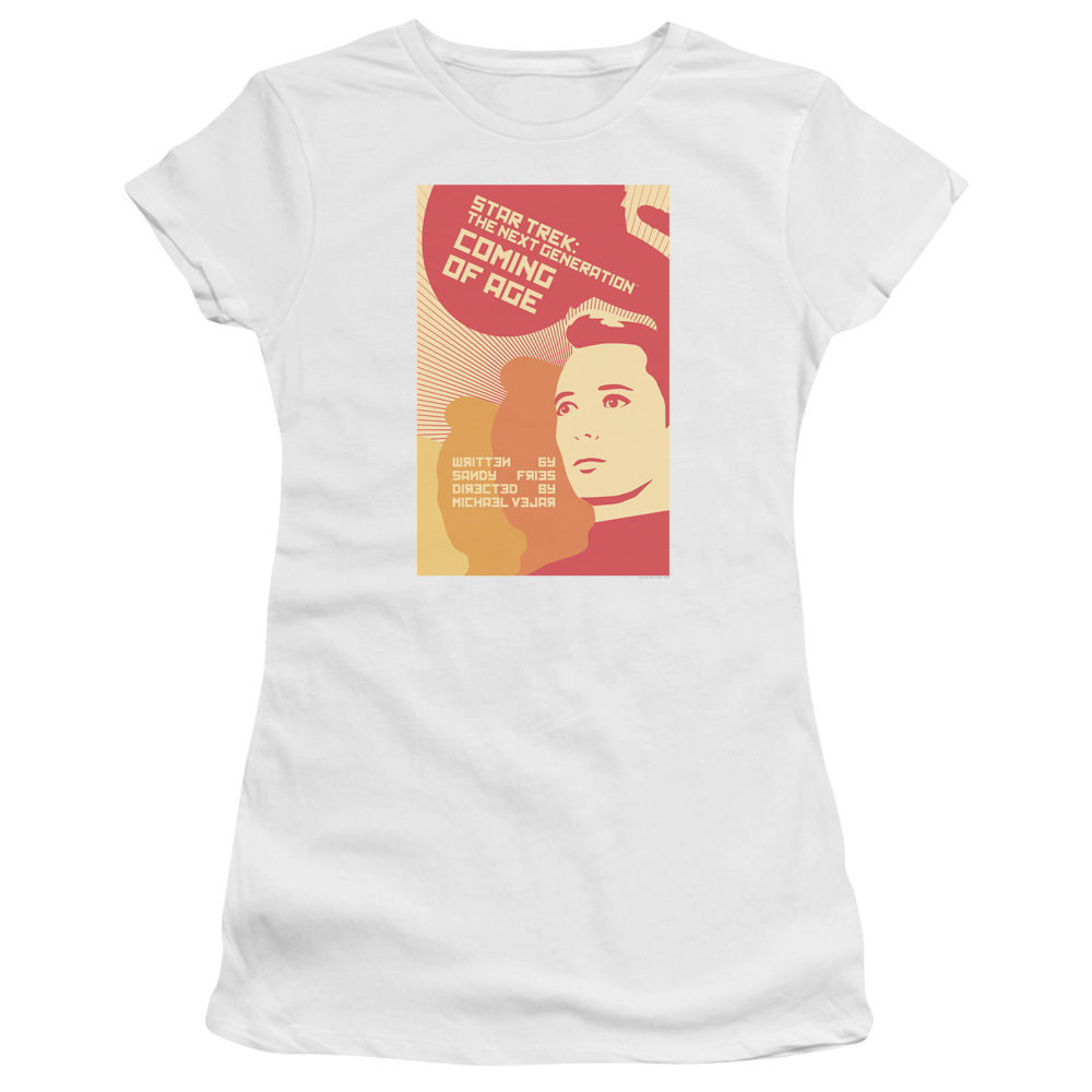 Star Trek The Next Generation Tng Season 1 Episode 19 - Juniors T-Shirt Juniors T-Shirt Star Trek