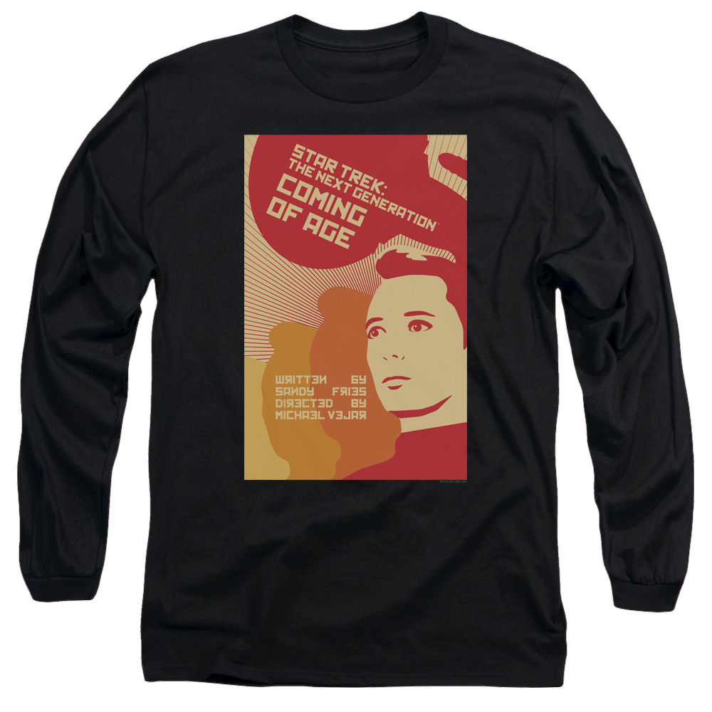 Star Trek The Next Generation Season 1 Episode 19 - Men's Long Sleeve Men's Long Sleeve T-Shirt Star Trek