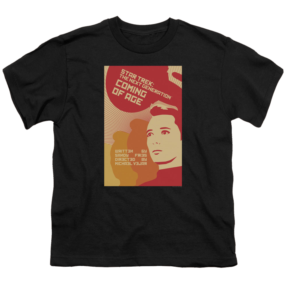Star Trek The Next Generation Tng Season 1 Episode 19 - Youth T-Shirt Youth T-Shirt (Ages 8-12) Star Trek