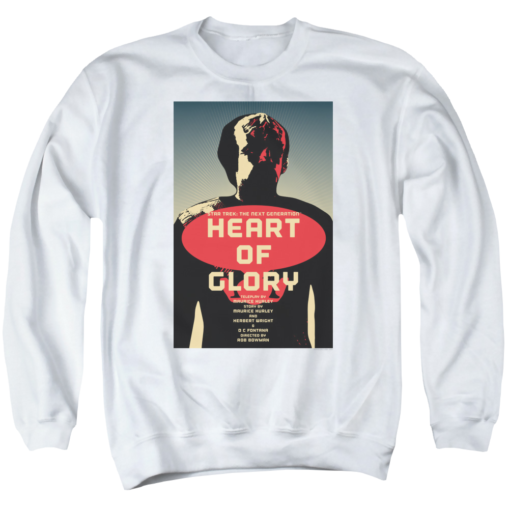 Star Trek The Next Generation Tng S1 Ep20 - Men's Crewneck Sweatshirt Men's Crewneck Sweatshirt Star Trek