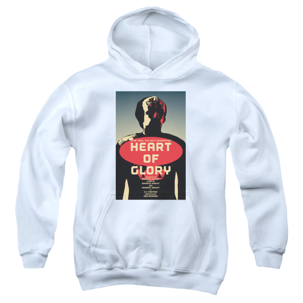 Star Trek The Next Generation Tng Season 1 Episode 20 - Youth Hoodie Youth Hoodie (Ages 8-12) Star Trek