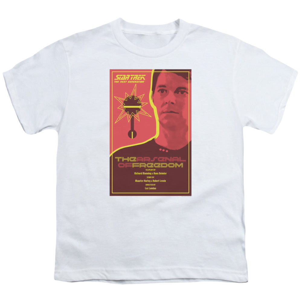 Star Trek The Next Generation Tng Season 1 Episode 21 - Youth T-Shirt Youth T-Shirt (Ages 8-12) Star Trek