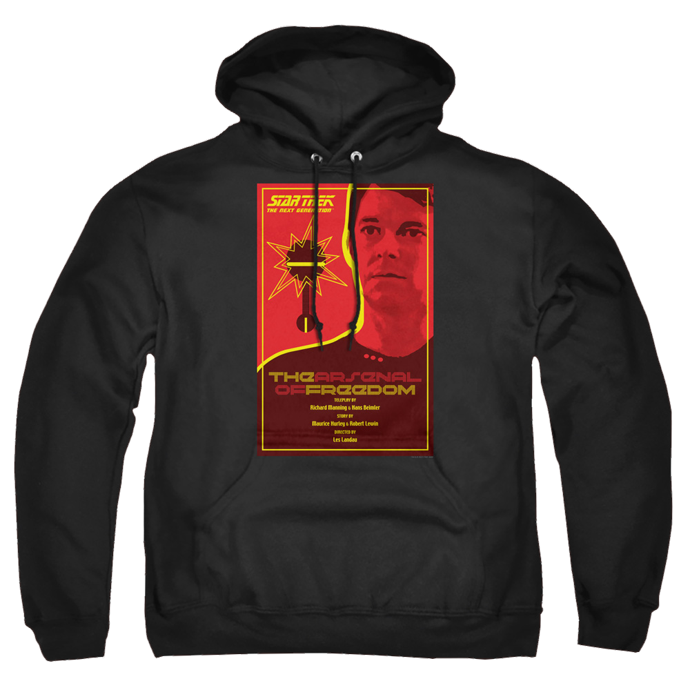 Star Trek The Next Generation Tng Season 1 Episode 21 - Pullover Hoodie Pullover Hoodie Star Trek