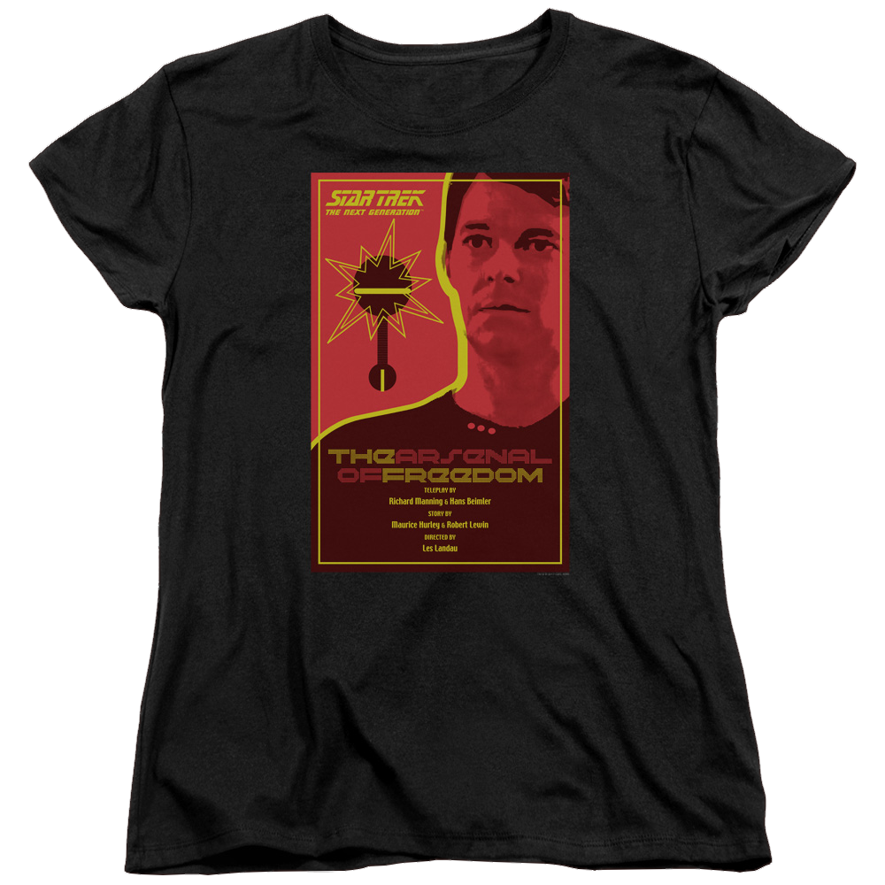 Star Trek The Next Generation Tng Season 1 Episode 21 - Women's T-Shirt Women's T-Shirt Star Trek