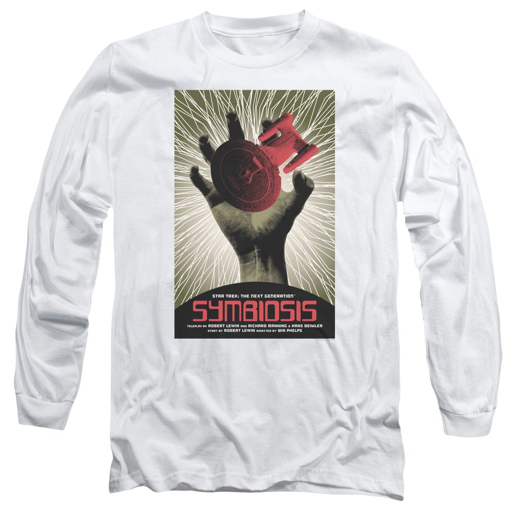 Star Trek The Next Generation Season 1 Episode 22 - Men's Long Sleeve Men's Long Sleeve T-Shirt Star Trek