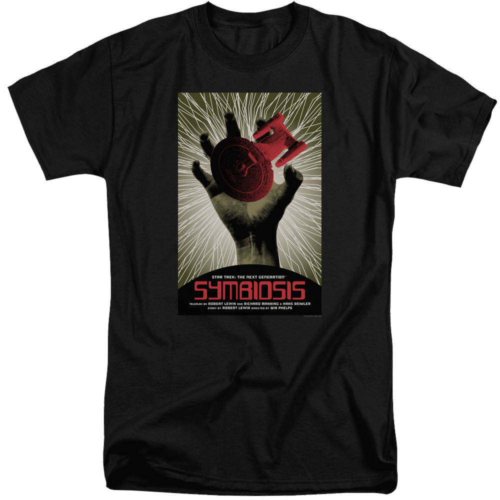 Star Trek The Next Generation Tng Season 1 Episode 22 - Men's Tall Fit T-Shirt Men's Tall Fit T-Shirt Star Trek