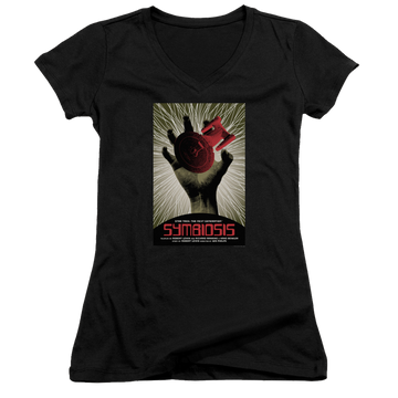 Star Trek The Next Generation Tng Season 1 Episode 22 - Juniors V-Neck T-Shirt Juniors V-Neck T-Shirt Star Trek
