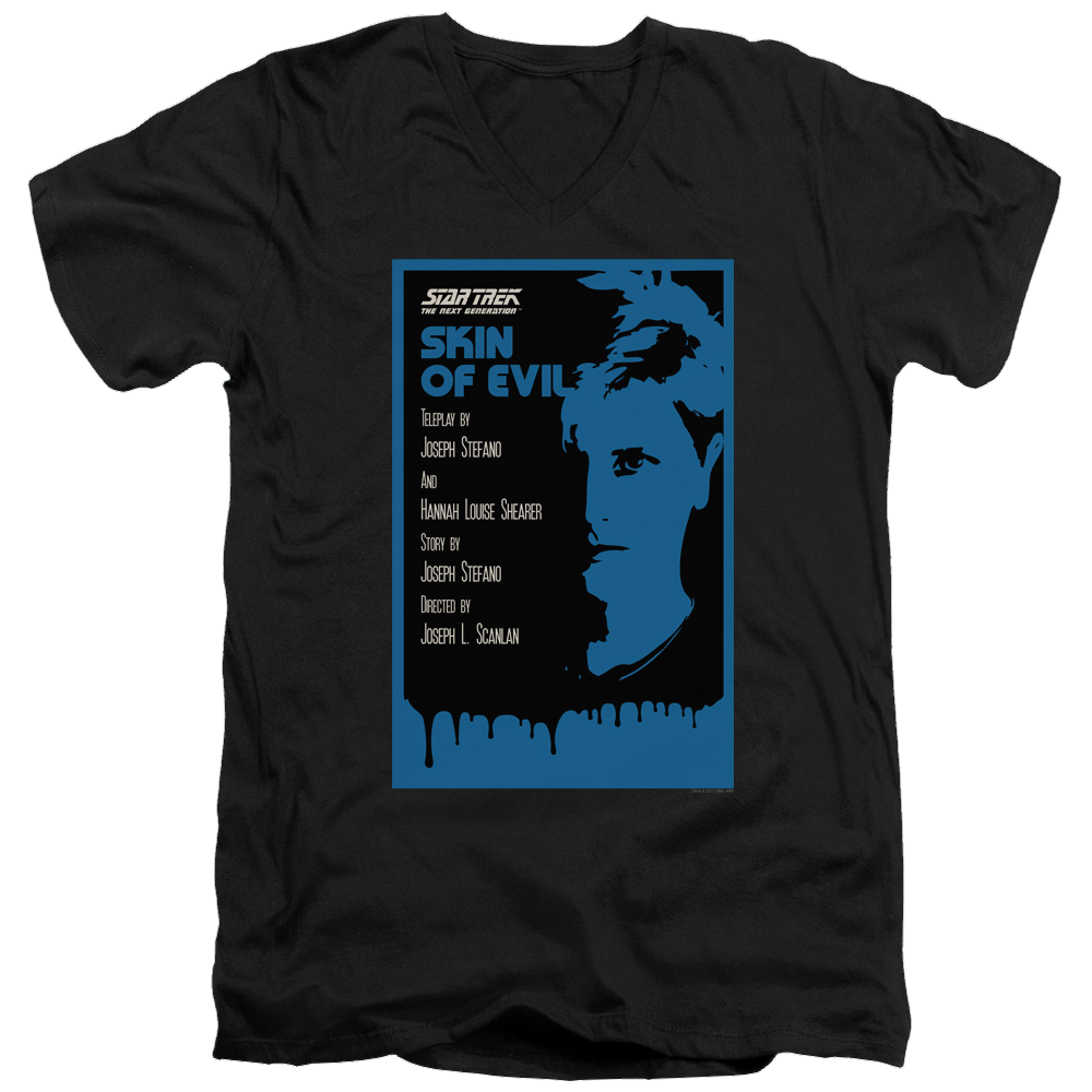 Star Trek The Next Generation Tng Season 1 Episode 23 - Men's V-Neck T-Shirt Men's V-Neck T-Shirt Star Trek