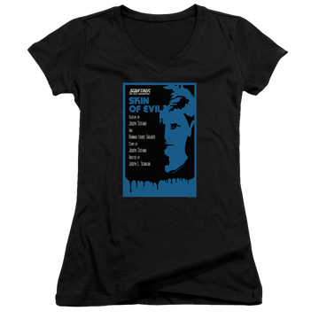 Star Trek The Next Generation Tng Season 1 Episode 23 - Juniors V-Neck T-Shirt Juniors V-Neck T-Shirt Star Trek