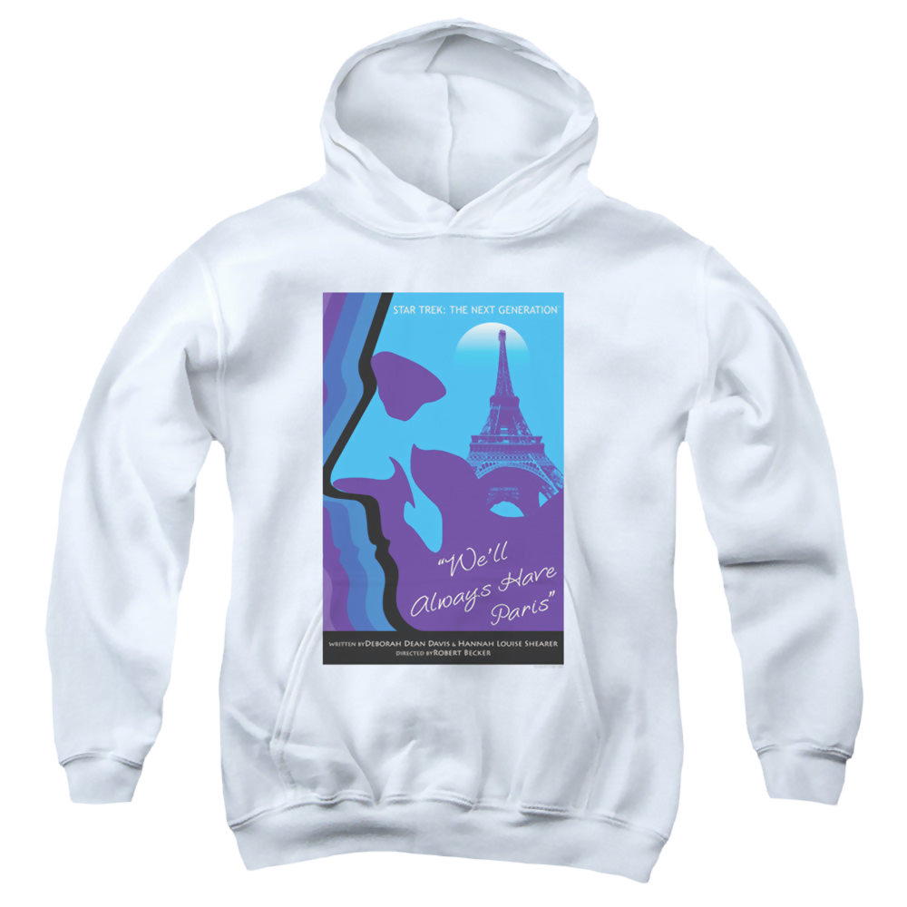 Star Trek The Next Generation Tng Season 1 Episode 24 - Youth Hoodie Youth Hoodie (Ages 8-12) Star Trek