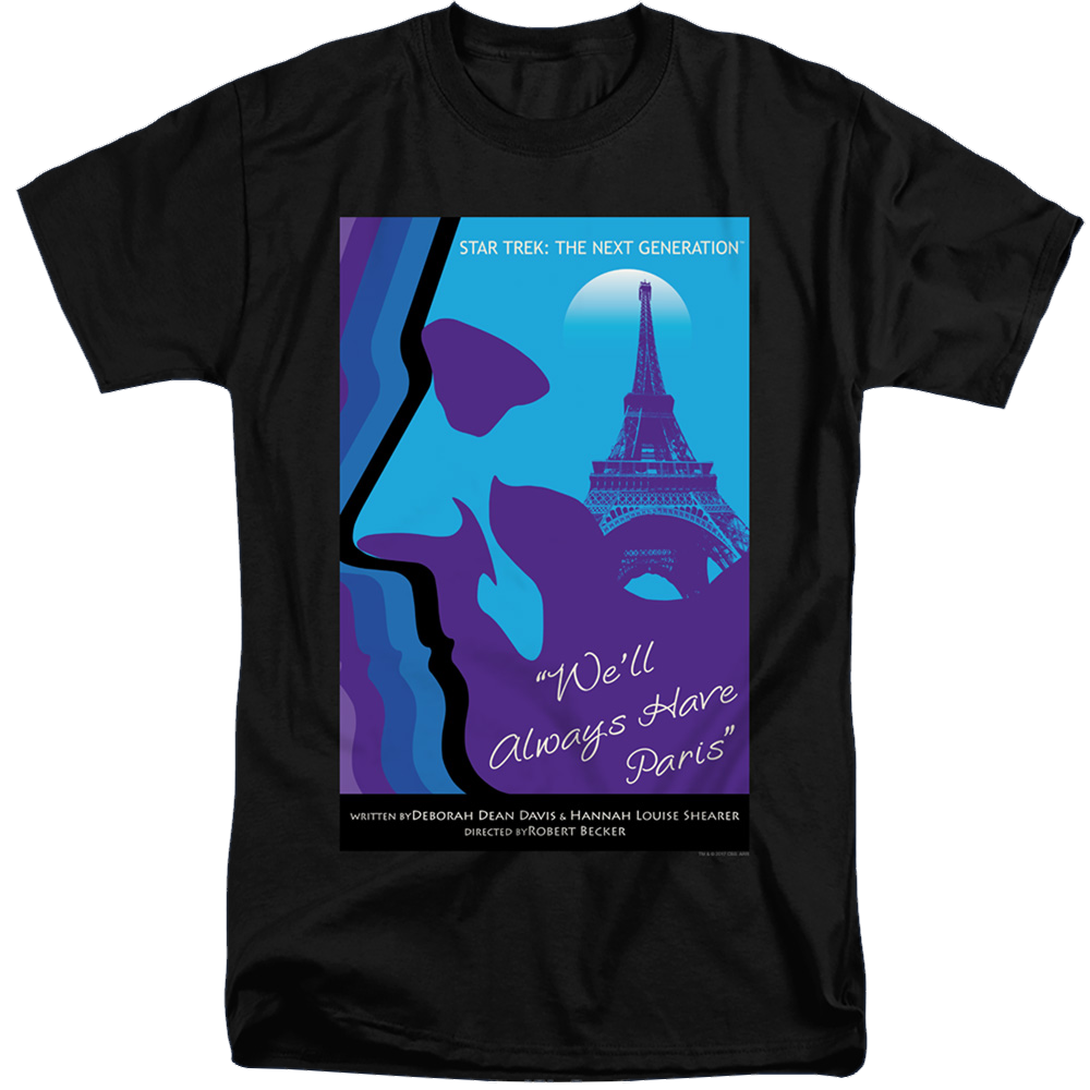 Star Trek The Next Generation Tng Season 1 Episode 24 - Men's Tall Fit T-Shirt Men's Tall Fit T-Shirt Star Trek