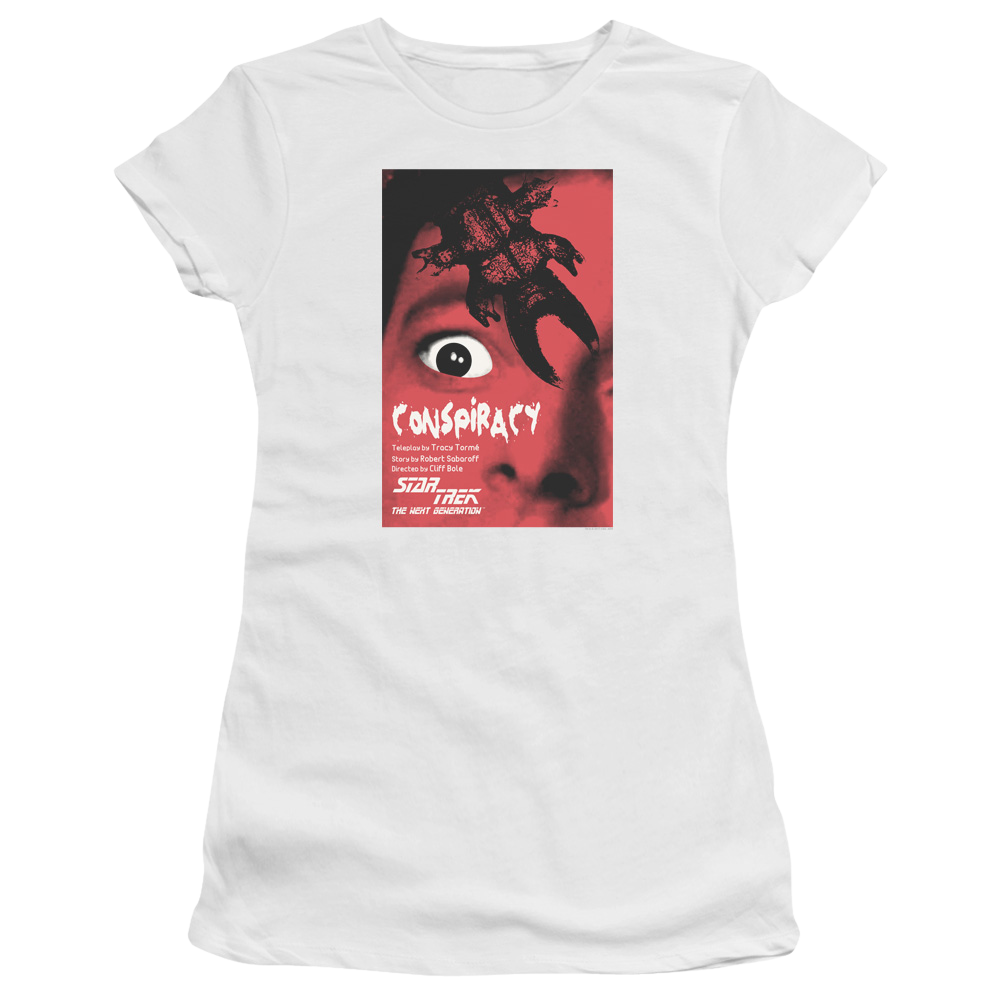 Star Trek The Next Generation Tng Season 1 Episode 25 - Juniors T-Shirt Juniors T-Shirt Star Trek