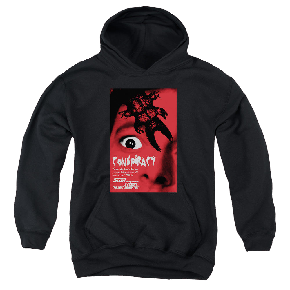 Star Trek The Next Generation Tng Season 1 Episode 25 - Youth Hoodie Youth Hoodie (Ages 8-12) Star Trek