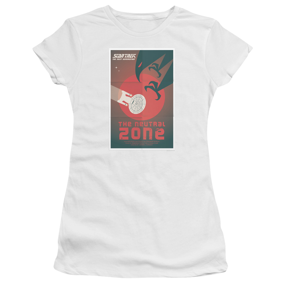 Star Trek The Next Generation Tng Season 1 Episode 26 - Juniors T-Shirt Juniors T-Shirt Star Trek