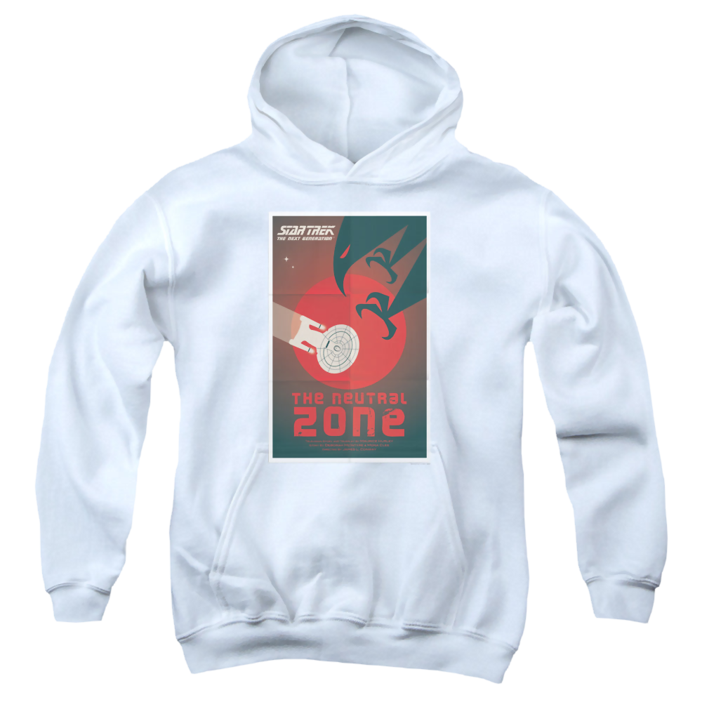 Star Trek The Next Generation Tng Season 1 Episode 26 - Youth Hoodie Youth Hoodie (Ages 8-12) Star Trek