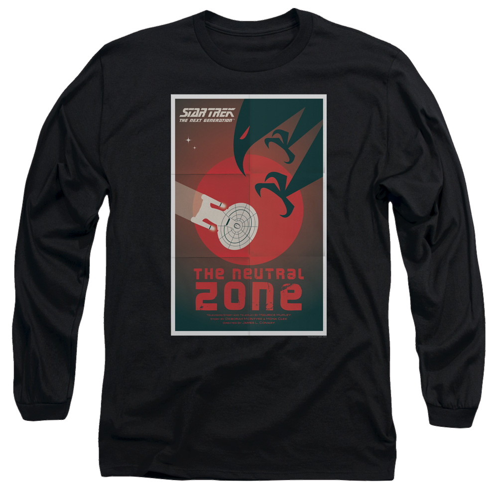 Star Trek The Next Generation Season 1 Episode 26 - Men's Long Sleeve Men's Long Sleeve T-Shirt Star Trek