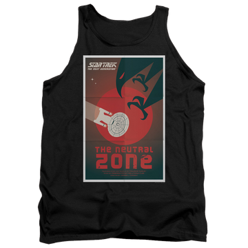 Black men's tank with Star Trek The Next Generation Tng Season 1 Episode 26 graphic