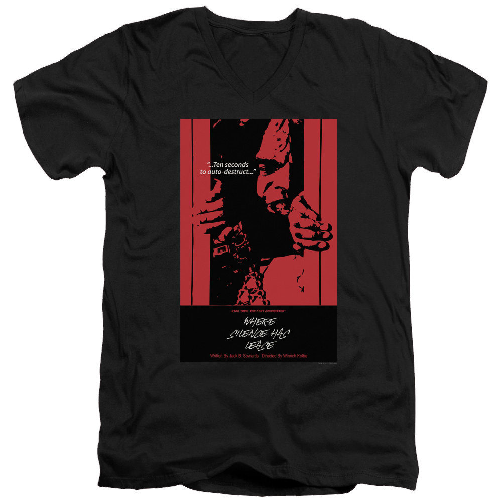 Star Trek The Next Generation Tng Season 2 Episode 2 - Men's V-Neck T-Shirt Men's V-Neck T-Shirt Star Trek