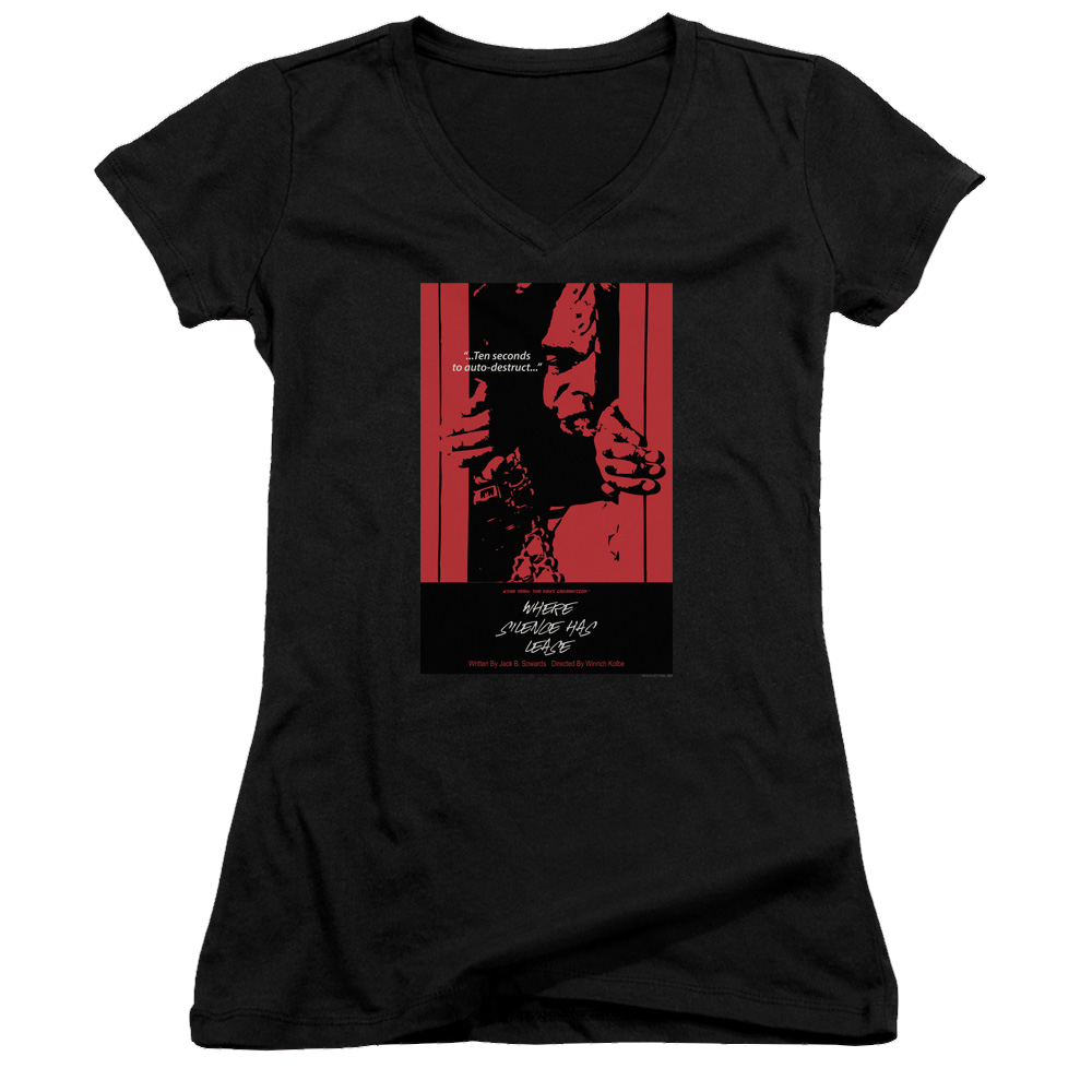 Star Trek The Next Generation Tng Season 2 Episode 2 - Juniors V-Neck T-Shirt Juniors V-Neck T-Shirt Star Trek