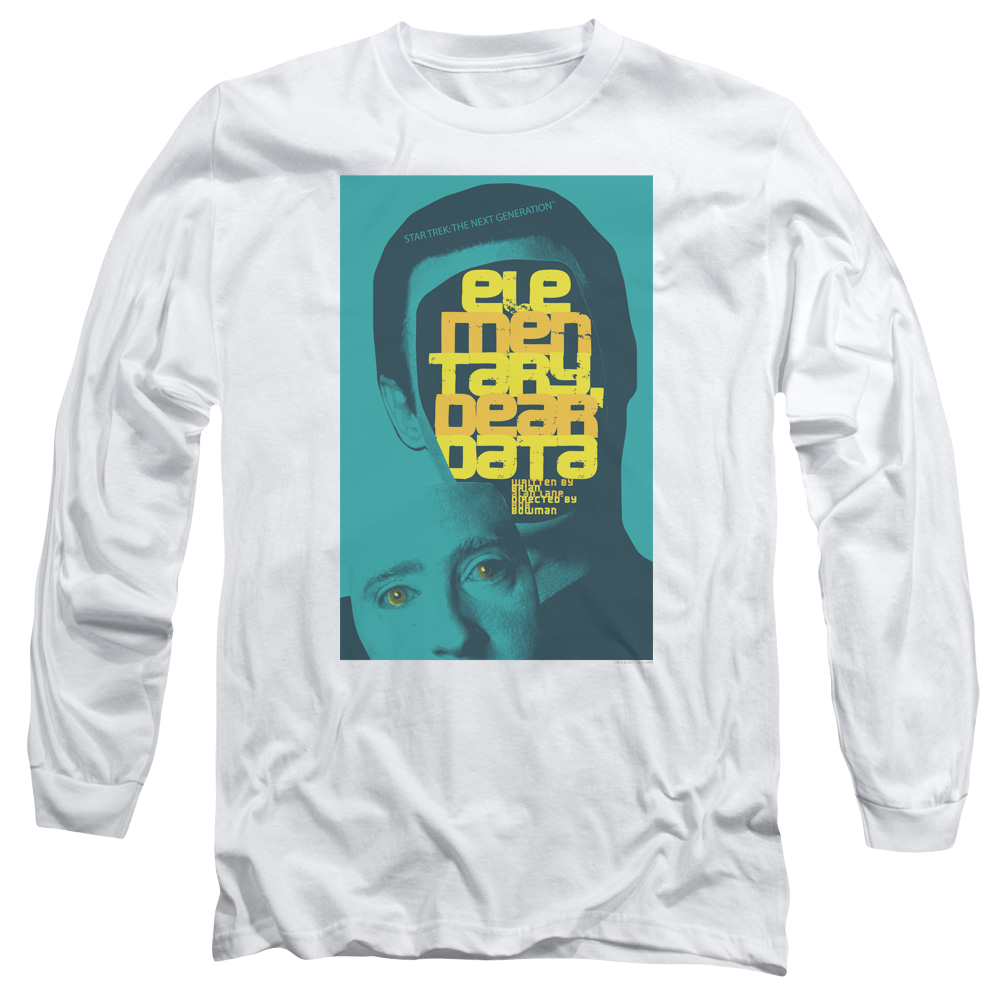 Star Trek The Next Generation Tng S2 Ep3 - Men's Long Sleeve T-Shirt Men's Long Sleeve T-Shirt Star Trek