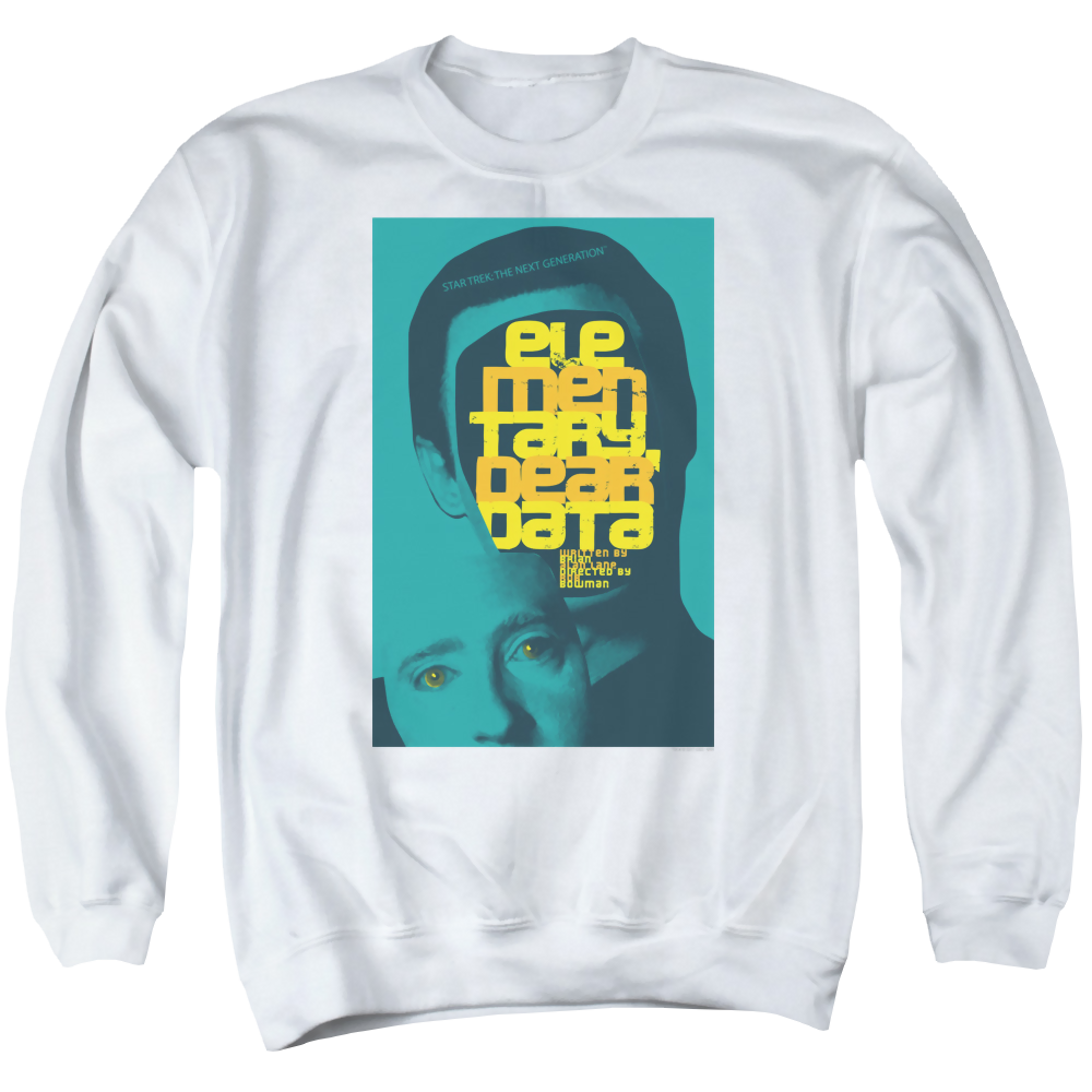 Star Trek The Next Generation Season 2 Episode 3 - Men's Crewneck Men's Crewneck Sweatshirt Star Trek
