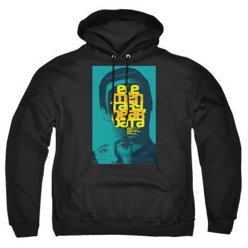 Black pullover hoodie with Star Trek The Next Generation Tng Season 2 Episode 3 graphic