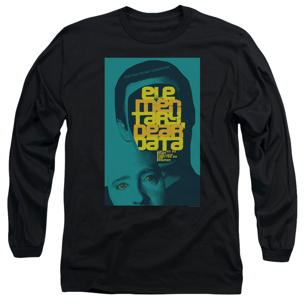 Star Trek The Next Generation Season 2 Episode 3 - Men's Long Sleeve Men's Long Sleeve T-Shirt Star Trek