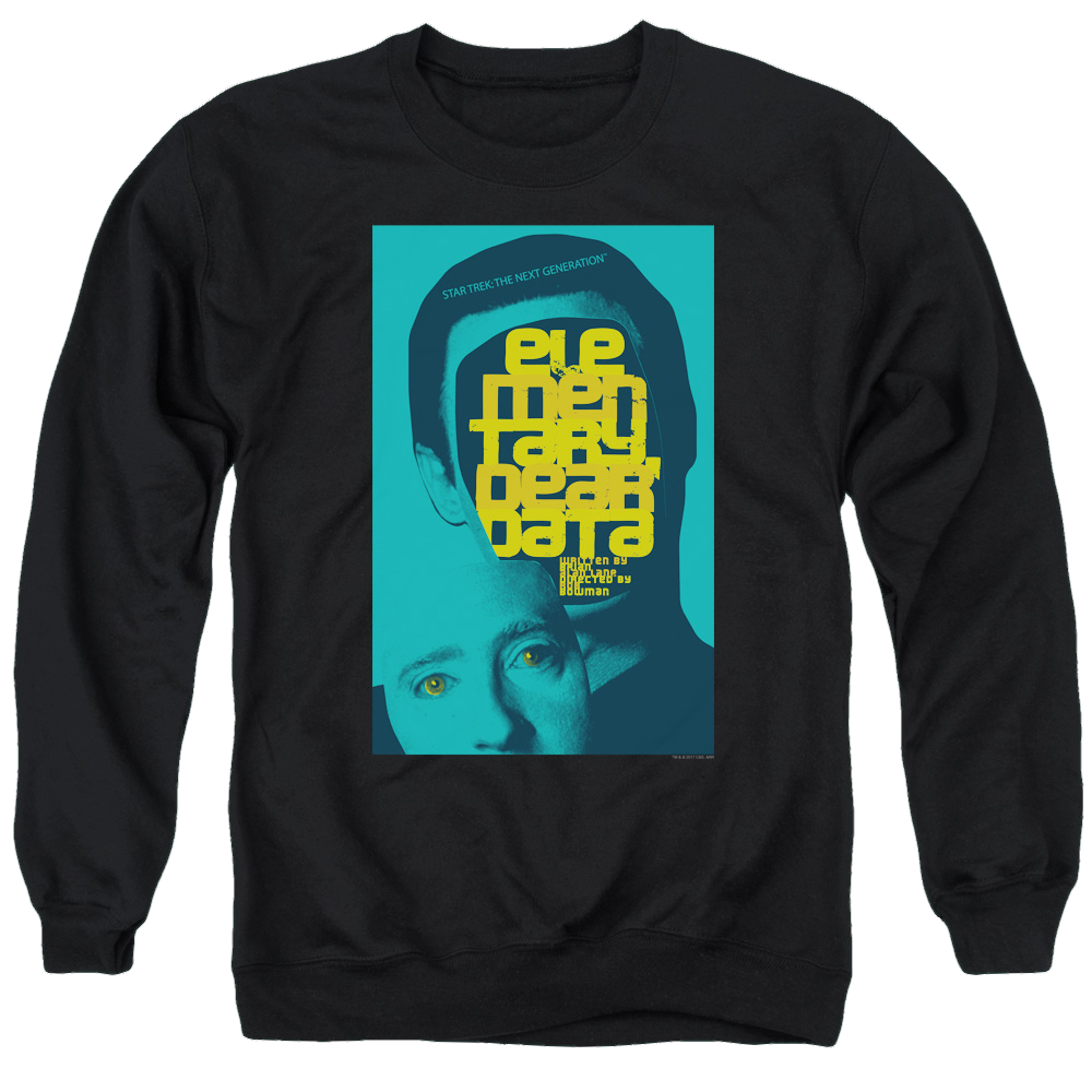 Star Trek The Next Generation Season 2 Episode 3 - Men's Crewneck Men's Crewneck Sweatshirt Star Trek