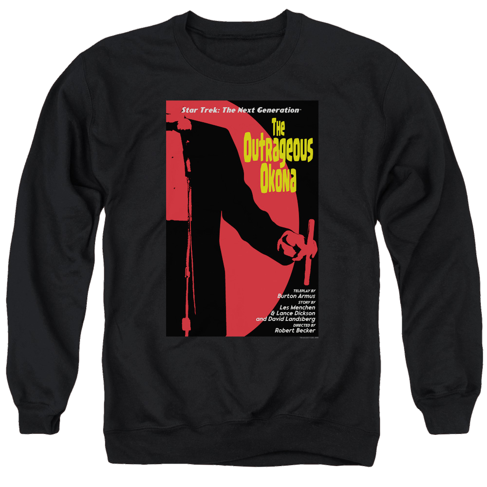 Star Trek The Next Generation Season 2 Episode 4 - Men's Crewneck Men's Crewneck Sweatshirt Star Trek