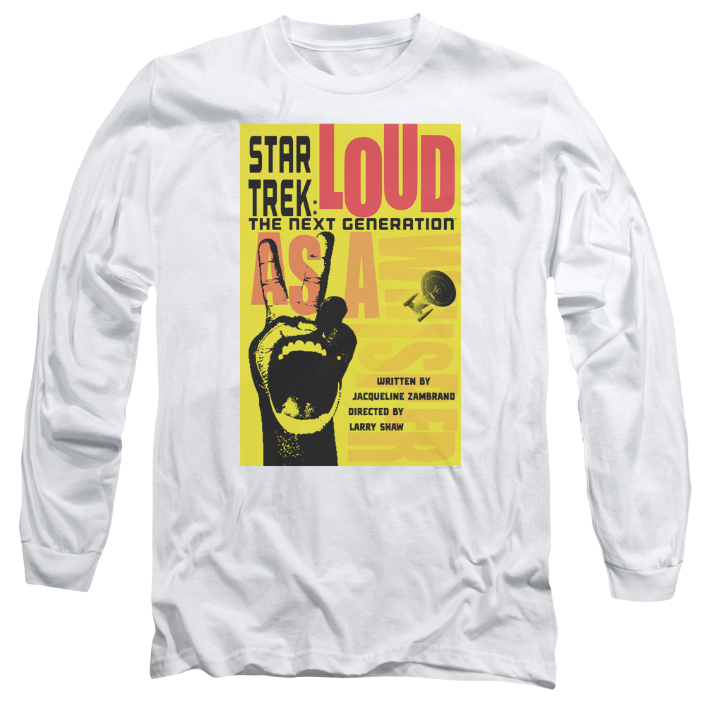 Star Trek The Next Generation Tng S2 Ep5 - Men's Long Sleeve T-Shirt Men's Long Sleeve T-Shirt Star Trek