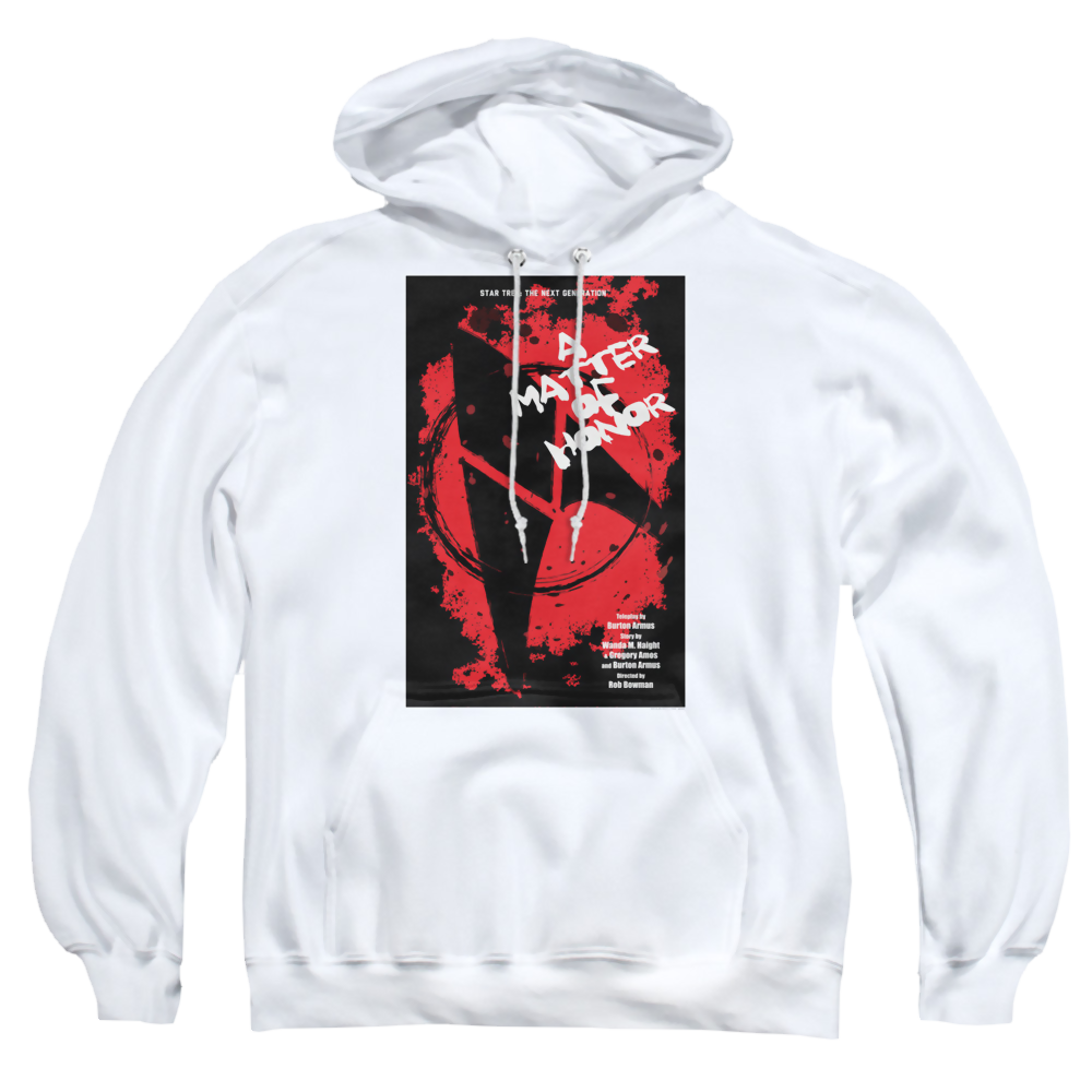 Star Trek The Next Generation Tng Season 2 Episode 8 - Pullover Hoodie Pullover Hoodie Star Trek